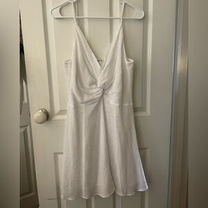 Abercrombie & Fitch White Mini Dress